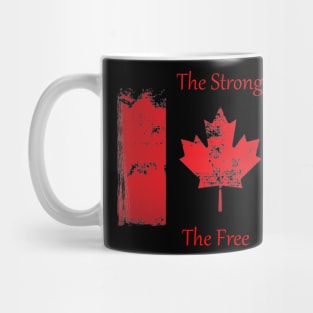 True North Strong And Free Mug